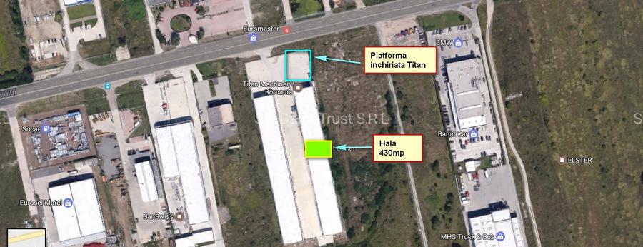 C. Lugojului HALA Productie/Depozitare - 430 mp -1750 euro - 10