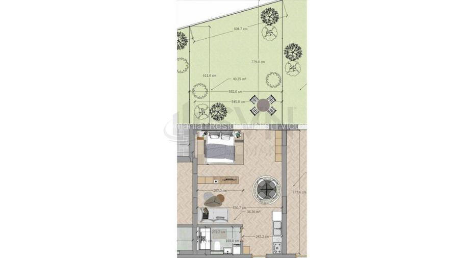 REA1024641 Studio Dublu cu Gradina Mosilor - 6