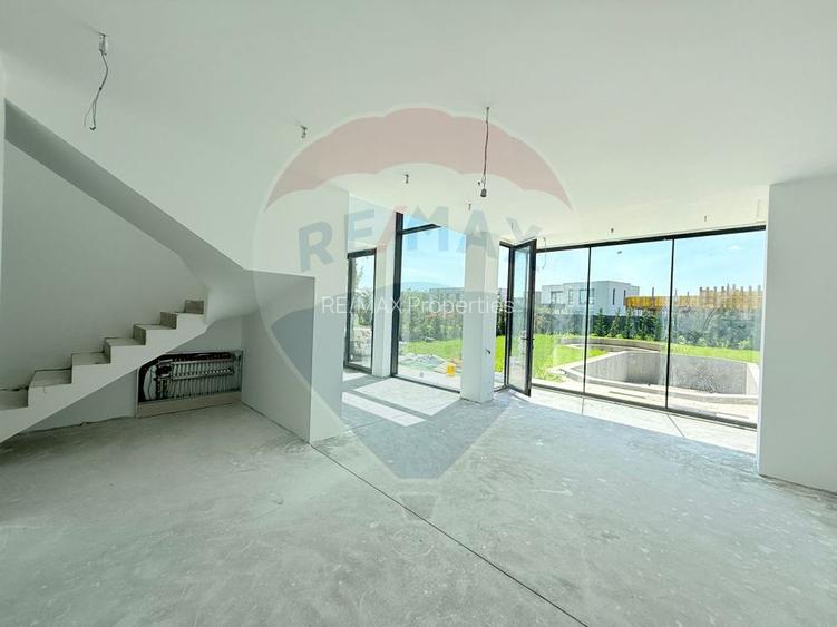 Vilă modernă de vânzare | 5 camere | Dumbrava Vlăsiei | Teren 750 mp - 3