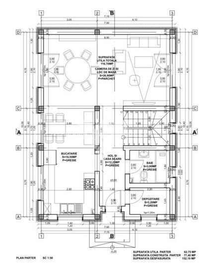 Casa tip duplex 4 camere 2 bai si teren 300 mp - Sura Mica Sibiu - 4