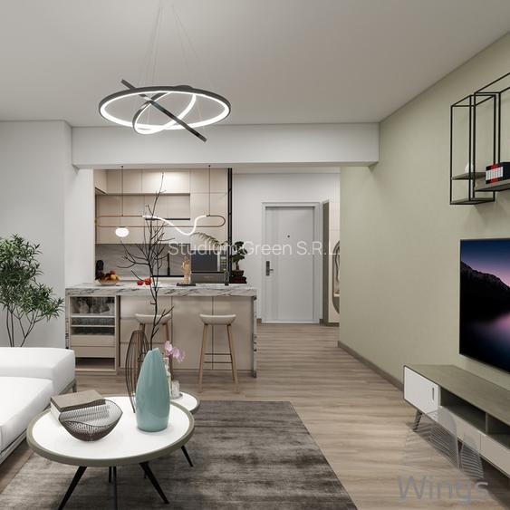 Apartament premium 3 camere în Wings – 94,02 mp + terase panoramice de 74,1 mp - 6