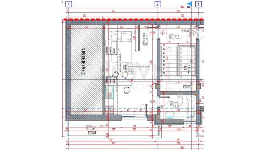 REA1025081 Garsoniera de vanzare in zona Uverturii - 17