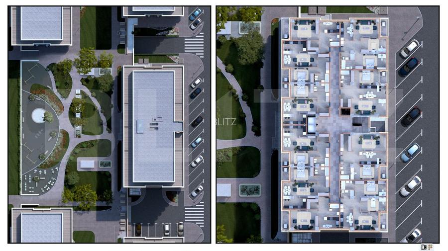 Apartament de 2 camere, 56 mp, Aleea Sadoveanu - 6