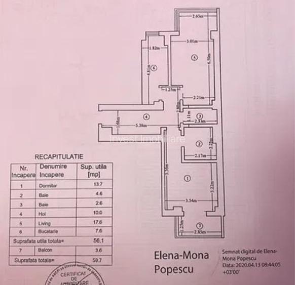 Apartament 2 camere-2 bai-Iulius Mall - 9