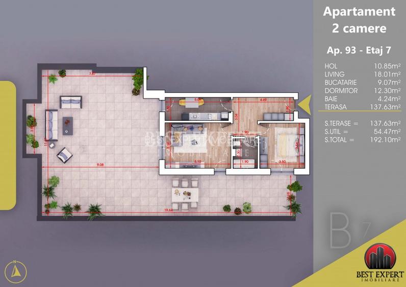 Direct Dezvoltator Apartament 2 camere Parcare Bonus Mutare Rapida - 4