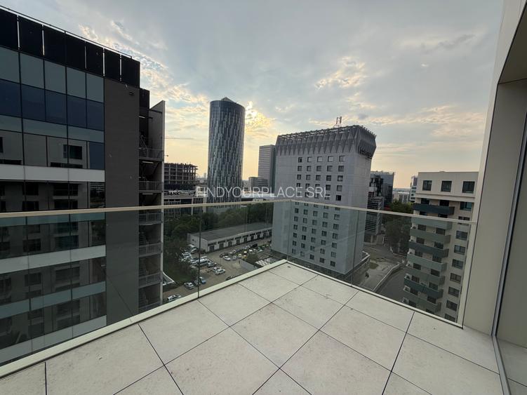 Duplex în Aviatiei Towers,vedere către Sky Tower,terasa 30mp - 11