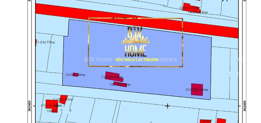 Teren 8000 mp, INTRAVILAN CC, Valu lui Traian, vanzare - 8