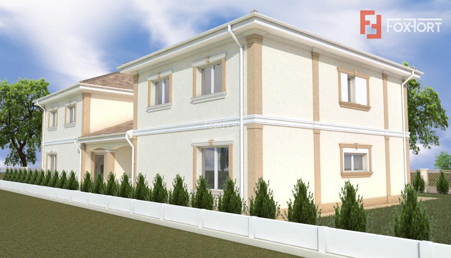 Duplex 5 camere 132 mp utili, despartit prin garaj Mosnita Noua - 4