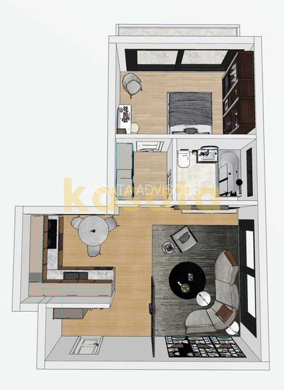 Oportunitate! Apartament 2 camere, confort sporit, zonă liniștită - 7