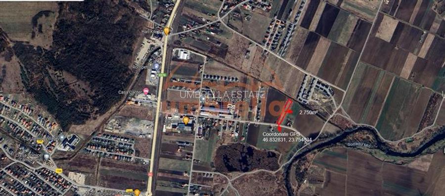 Teren de vanzare Jucu de Mijloc Intravilan  5.500m²/45€ m² - 3
