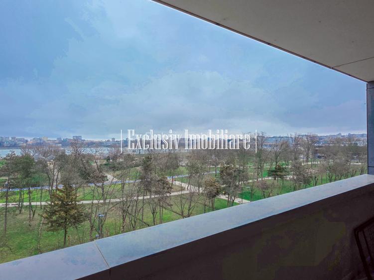 Vedere Frontala la Parc si Lac Tabacarie -- Apart. Premium cu Parcare Subterana - 10