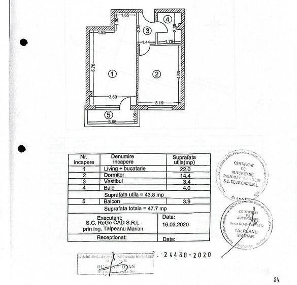 Apartament decomandat BLOC NOU/ metrou NICOLAE TECLU - 9