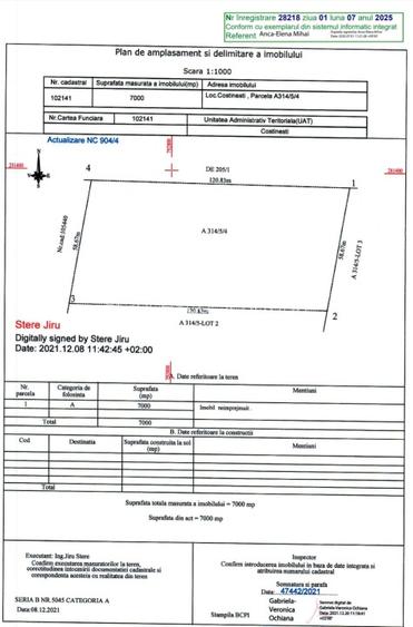 Teren 7000mp Costinesti P+7 | Langa Proiect NIBIRU | Front 120m - 4