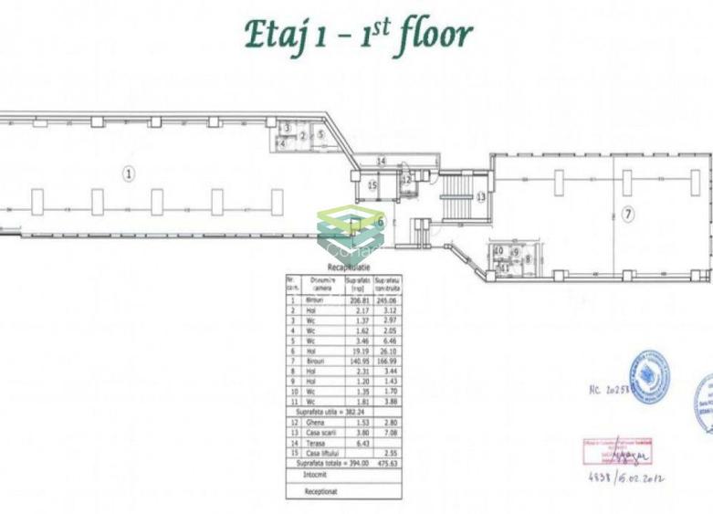 ULTRACENTRAL. Oportunitate de investitie. Imobil birouri inchiriat100% - 20