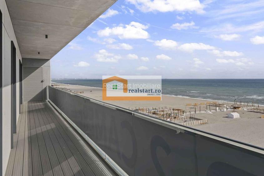 Vedere frontala la Mare, Prima linie, Penthouse tip Duplex, bloc Boutique - 8
