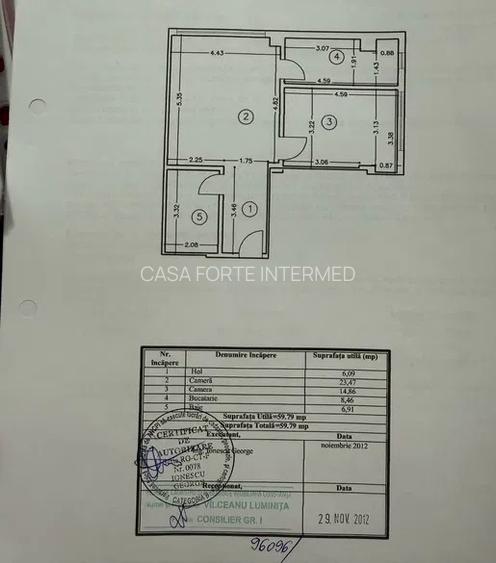 Apartament 2 camere zona VIVO MALL - 99900 euro - 6