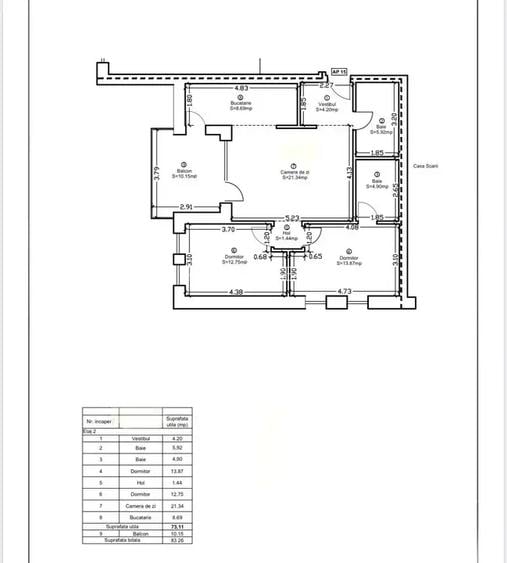 Apartament 3 Camere Pipera Plaza – Bloc Boutique – Finisaje Premium - 21