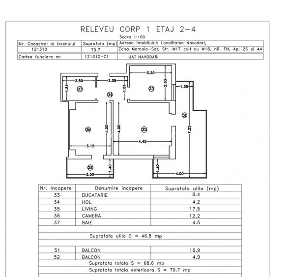 Apartament cu terasa 22 mp in MAMAIA SAT bloc finalizat - 6