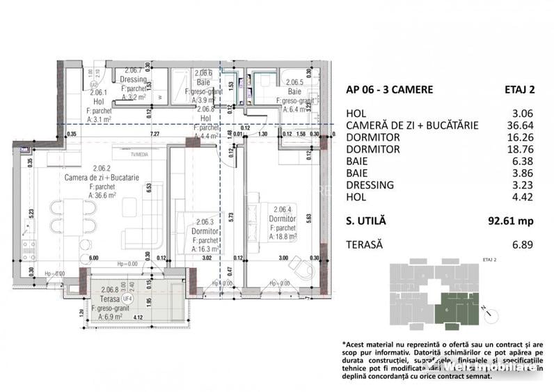 Apartamente premium cu 3 camere, aproape de Piata Cipariu si Piata Engels !  - 3