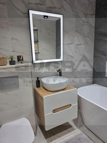 Apartament 3 camere, 59 mp, parcare, TOTUL NOU, zona Mega Image - 12