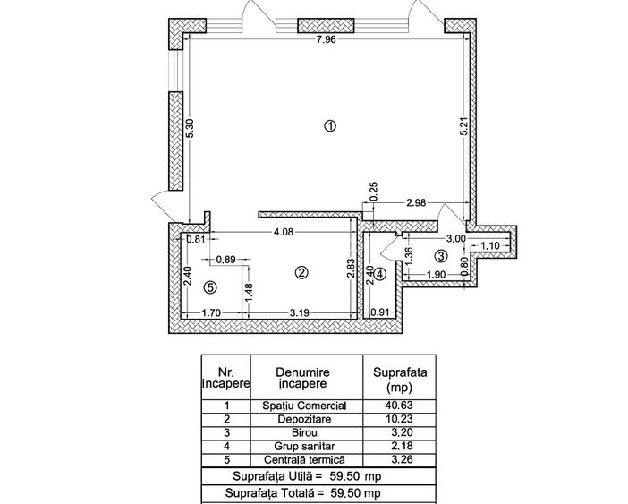 Spatiu Comercial Stradal | Moara Corbeanca | 60 mp + 35 mp suplimentar - 2