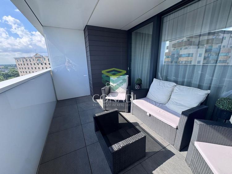 Apartament  cu 2 camere,  terasă cu vedere libera - 17