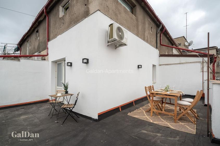 Studio splendid cu terasa generoasa | Proaspat Renovat | N.Balcescu - 14