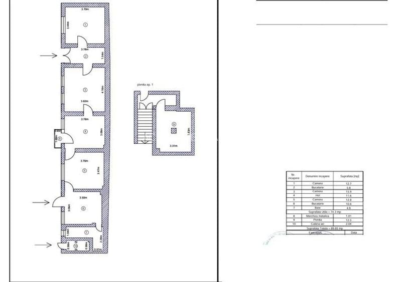 casa 3 cam zona Armeneasca- Mosilor, str. Toamnei - 3