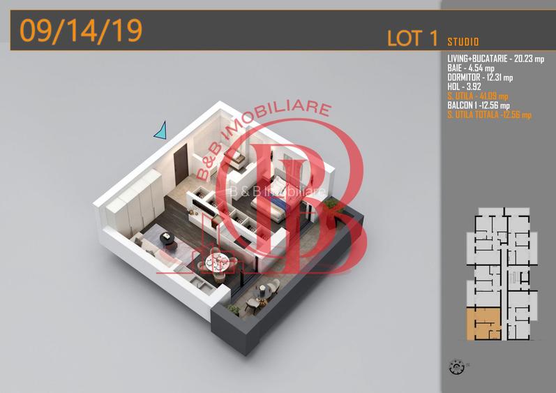 Apartament 2 camere Modern-Theodor Pallady Metrou Teclu - 1