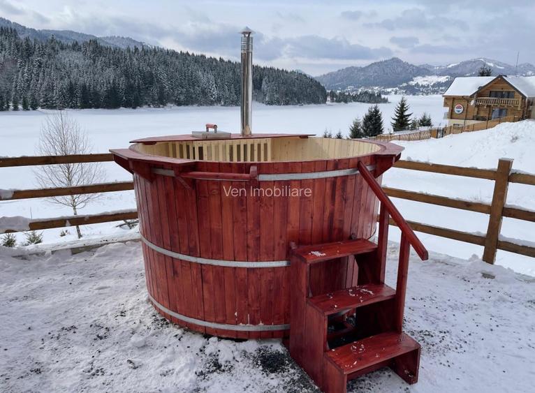 Cabana cu accesc la lac, 1400mp teren Colibita - 15