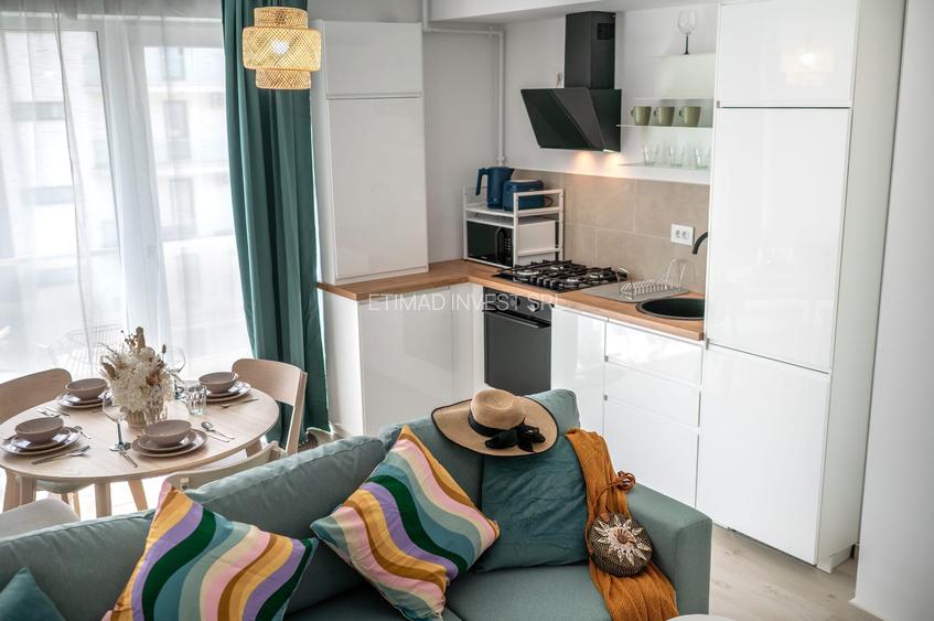 Primul chirias! Apartament Premium 2 Camere -  Meraki Resort  - termen lung - 4