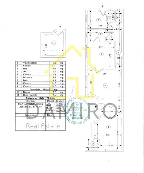 Vila S+P+2 Blvd.Regina Maria metrou Unirii 11 Iunie Pta.Constitutiei - 5