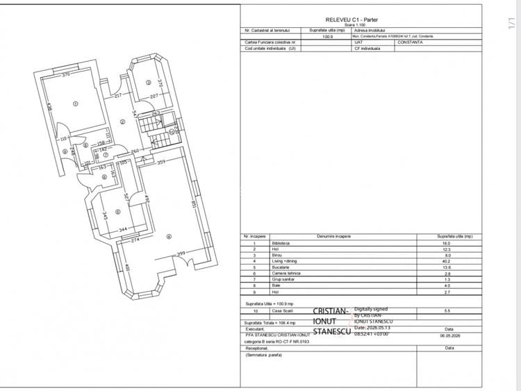 Vila de vanzare in Constanta, 6 camere, zona Km5 - 17