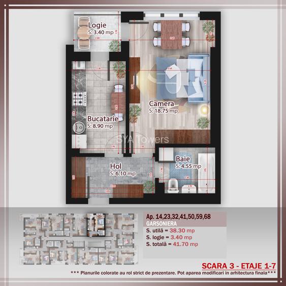 Studio Big Plus | Spatios | Balcon | Theodor Pallady - 1