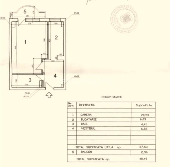 Vanzare Garsoniera Mall Vitan, 40 mp, Bloc 1991 Anvelopat  Perfect Investiție - 6