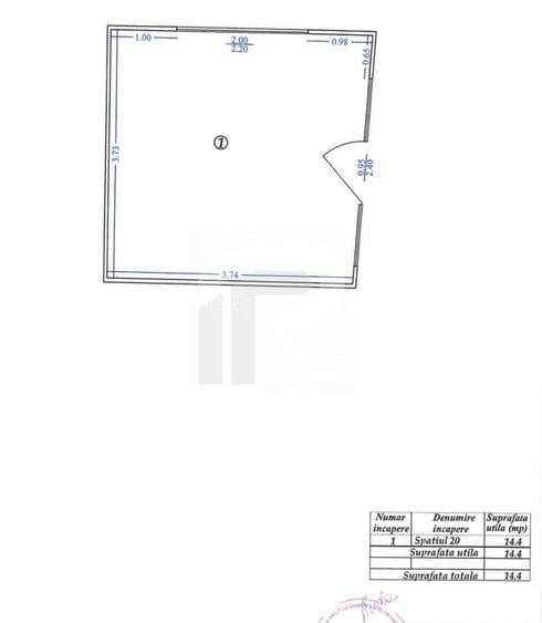 Spatiu comercial stradal | Piata Vitan | 14.4 mp | Vad pietonal | 2 vitrine - 4