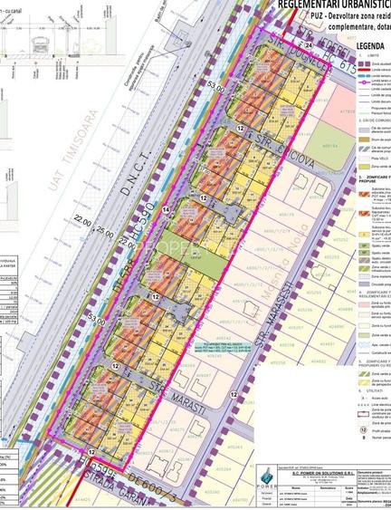 Parcele teren locuinte colective – Moșnița Nouă - 7