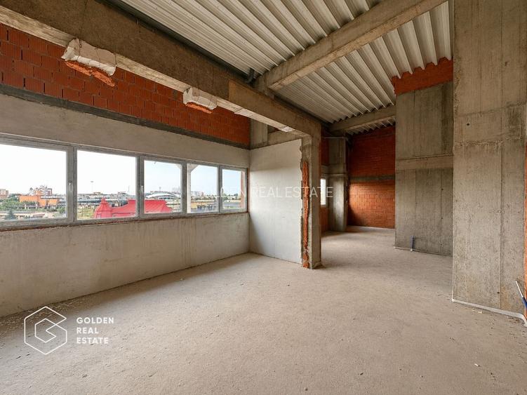 Penthouse cu potential exceptional, la rosu, 170mp, mansardabil pana la 300mp - 2