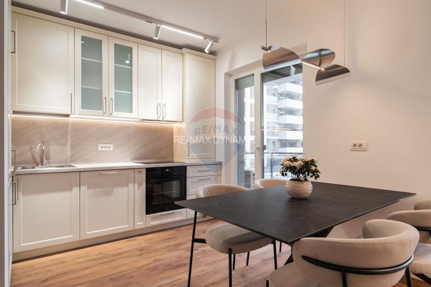 Apartament modern 3 camere, prima închiriere, loc parcare, Adora Park - 25