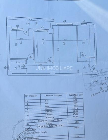 Apartament 3 Camere Brown Luxury Popas Pacurari - Mobilat Modern - Loc P. - 3