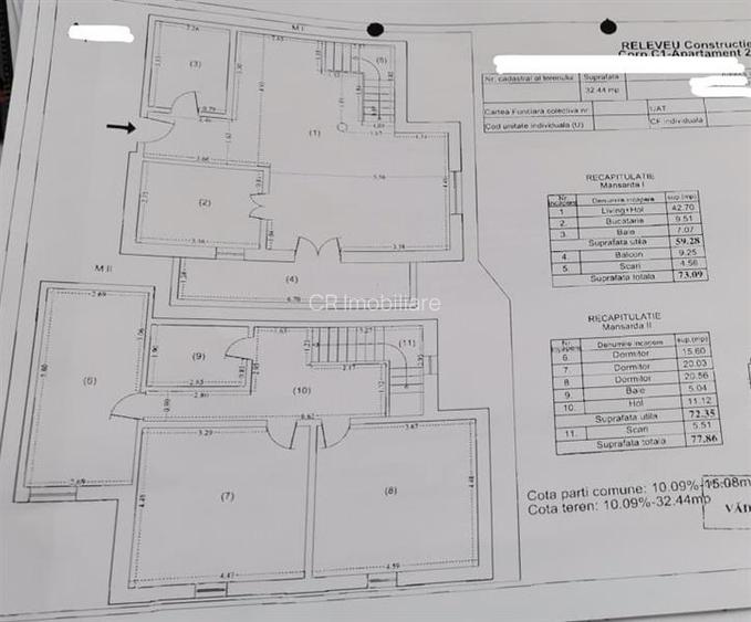 Apartament 4 camere tip Penthouses Dristor parc IOR - 9