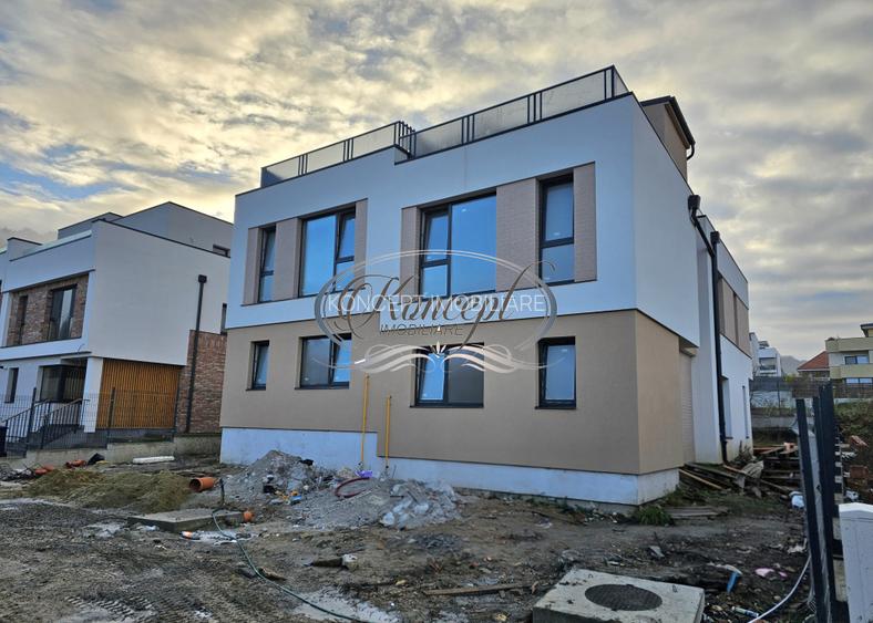 Duplex cu arhitectura moderna si curte privata in Floresti - 2
