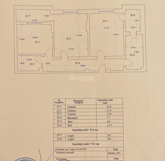 1 Decembrie, Teclu/Pallady, mobil/util. premium, parcare incl, centrala, 2/4, AC - 16
