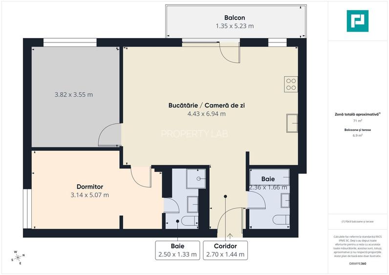 Apartament 3 cam – Pipera | Rond OMW MTM Residence - 6