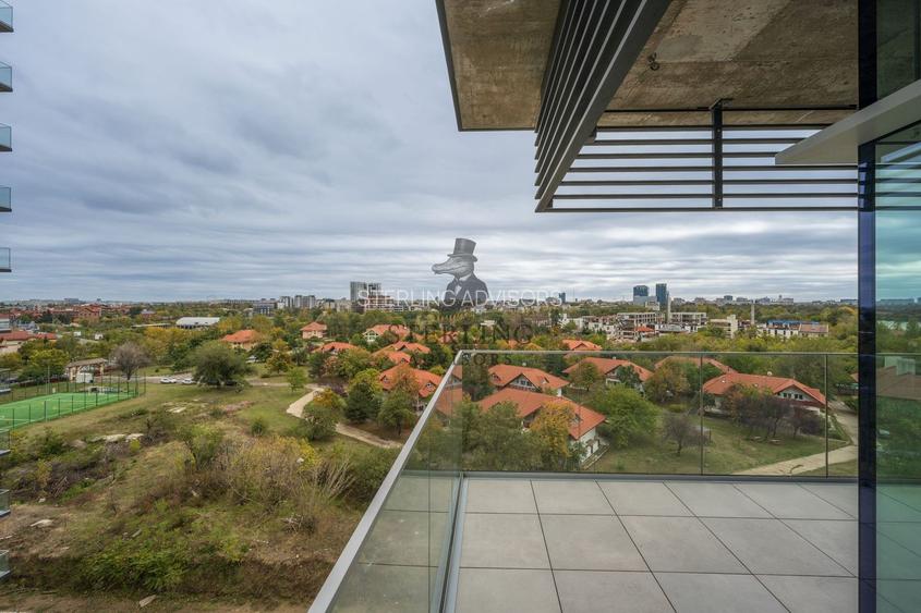 UP-site - 3 camere mobilat complet cu vedere la parc si lac - 35