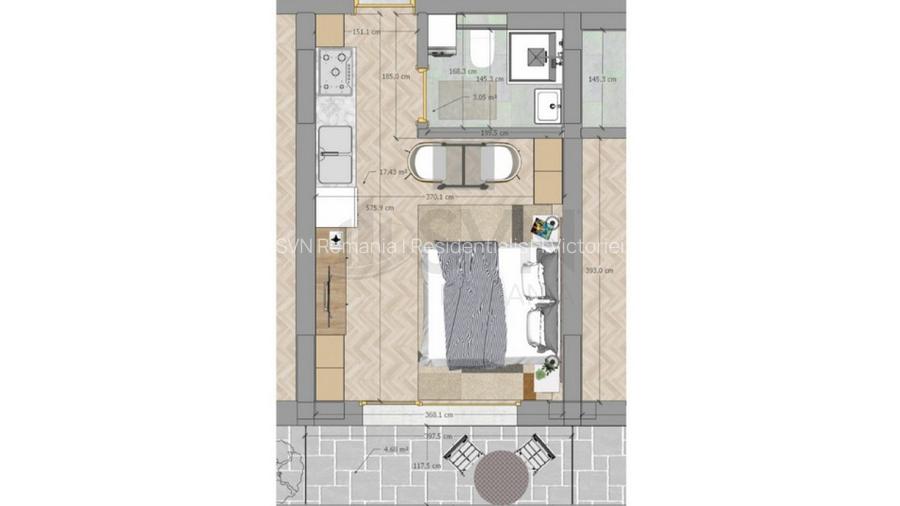 REA1024639 Studio Modern zona Mosilor - 6