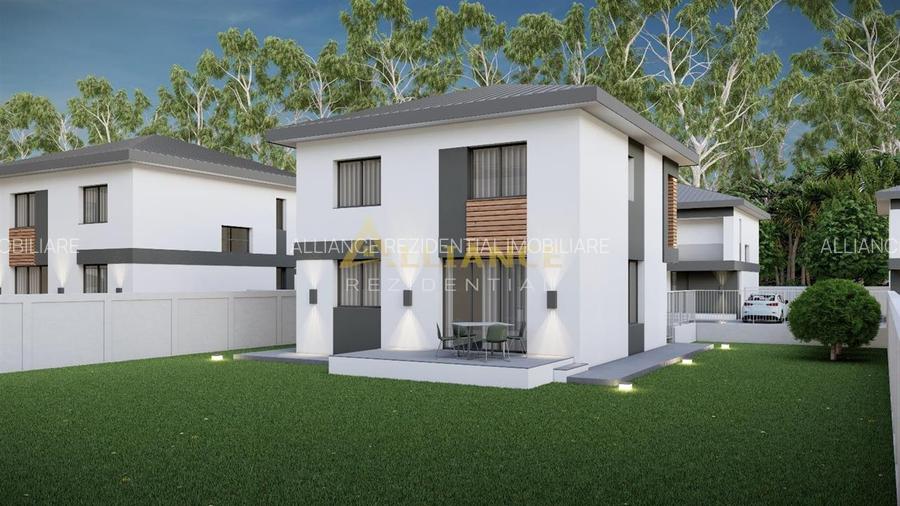 Vila , 110 mp utili, 4 camere - Complex nou (16 vile) - 9