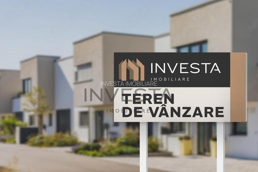 Teren 850 mp cu front de 17.47 m pretabil pentru duplex! Autorizabil! - 2