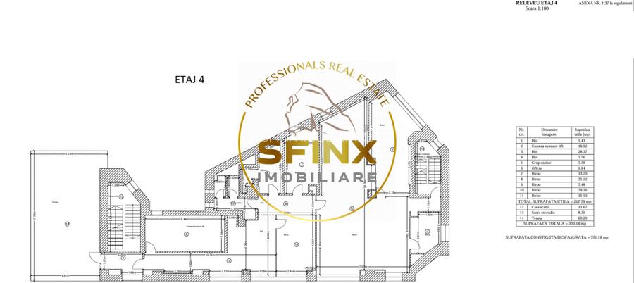 Cladire S-P-5E+TERASA-UNIRII-2305,69 mp -2 minute de metrou D. Cantemir - 7