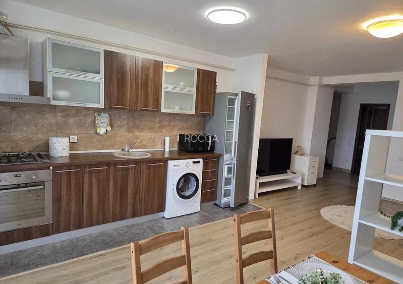 Apartament de 2 camere, 58 mp, parcare, centrala, balcon, Straulesti - 4